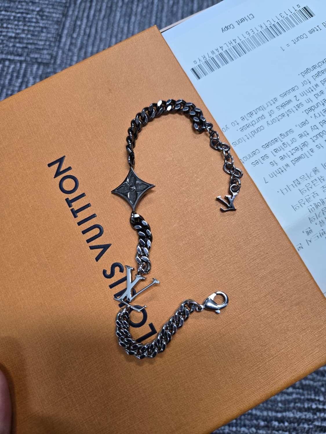 [특가][정품]루이비통 인스팅스 팔찌 상품이미지1