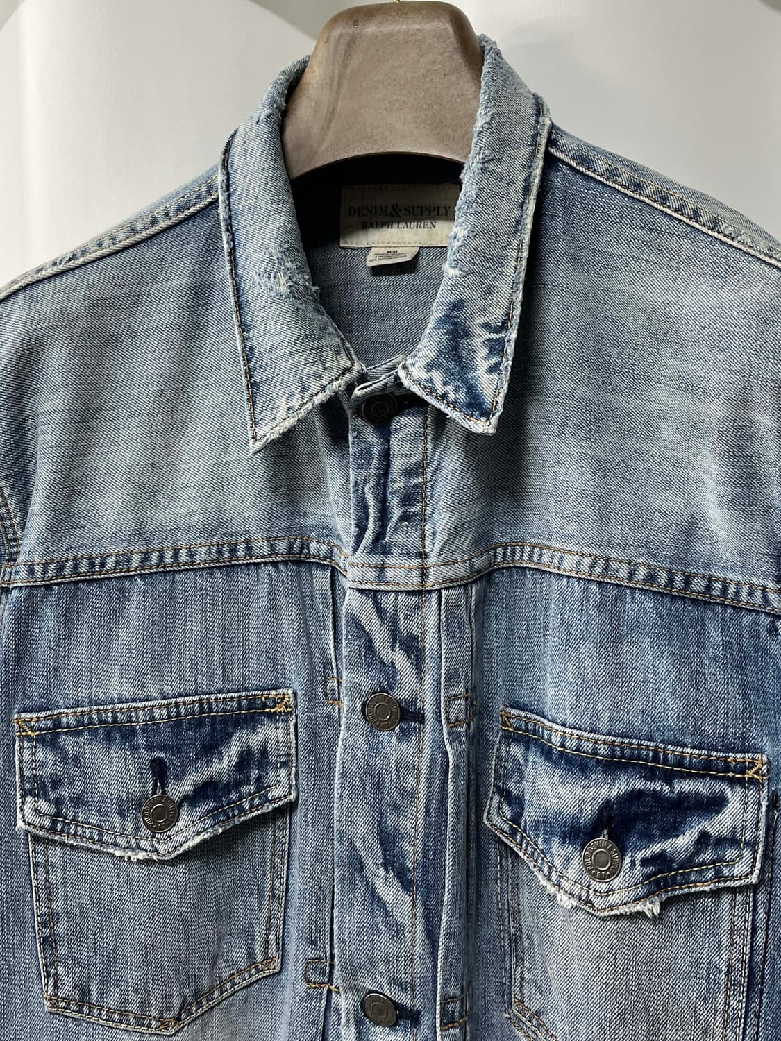 폴로 랄프로린 2type 신치백 데님 트러커 자켓 상품이미지4