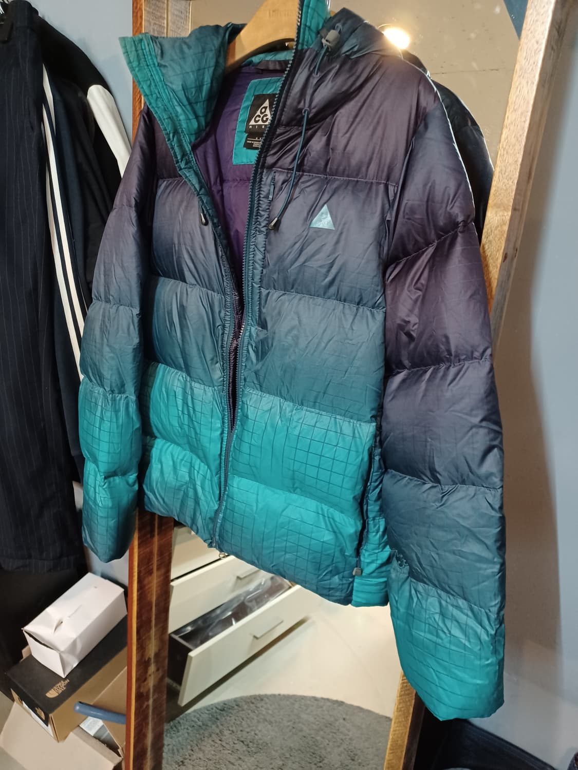 나이키 acg 800필 구스다운 패딩 m 상품이미지6