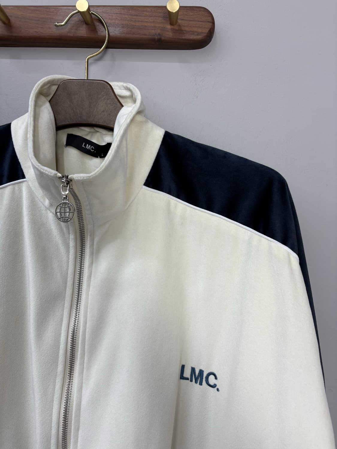 LMC 스몰로고 벨벳 트랙탑 져지 A1673 상품이미지4