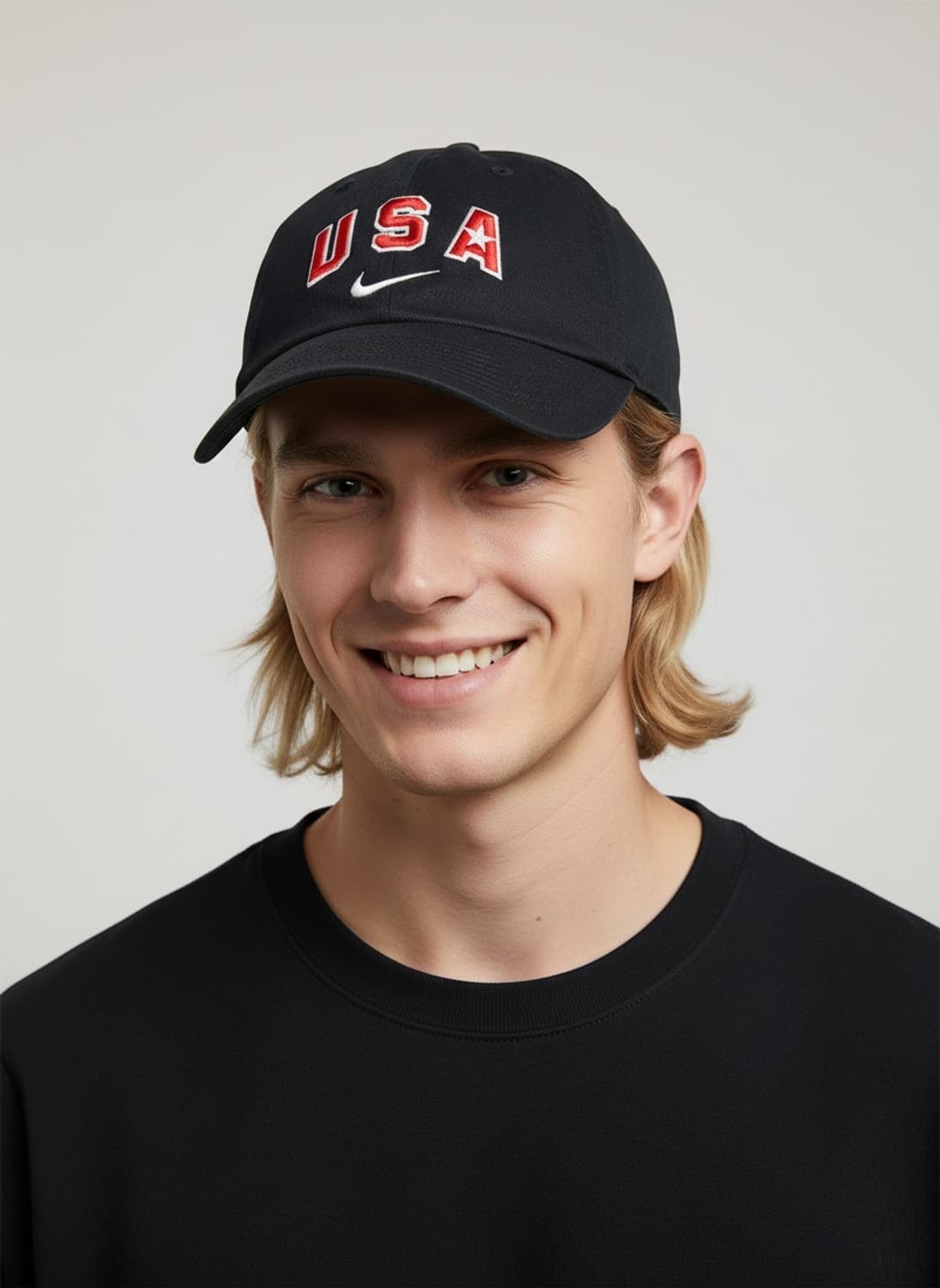 나이키 빈티지 헤리티지86 USA 미국 스타 캡틴 아메리카 볼캡 모자 상품이미지2