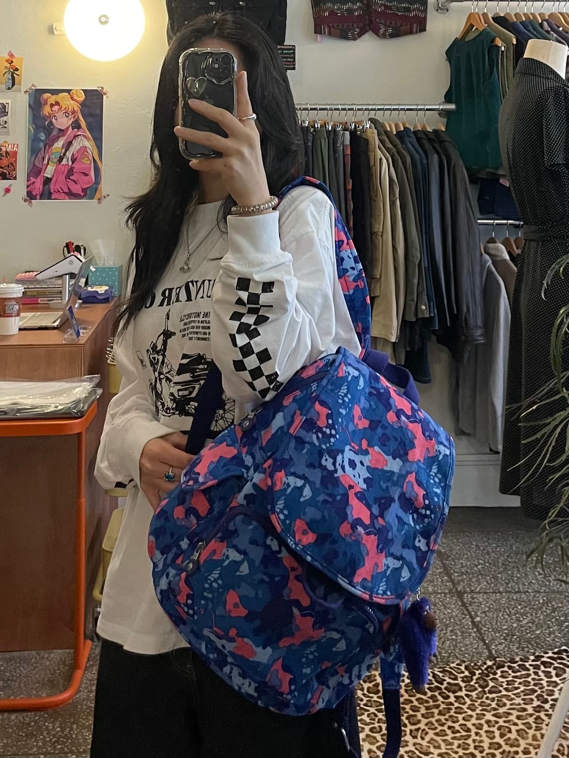 키플링 카모 백팩 [무배] 상품이미지1