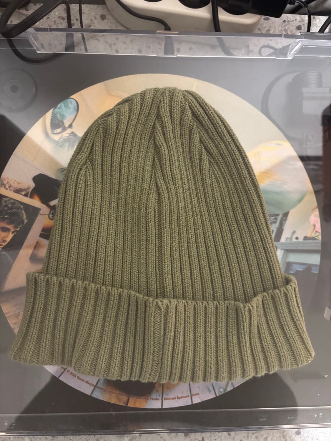 슈프림 25ss 박스로고 비니 올리브 상품이미지2