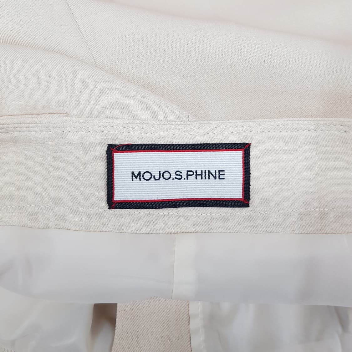 모조에스핀 2022 와이드 하프 슬랙스  66사이즈 상품이미지5