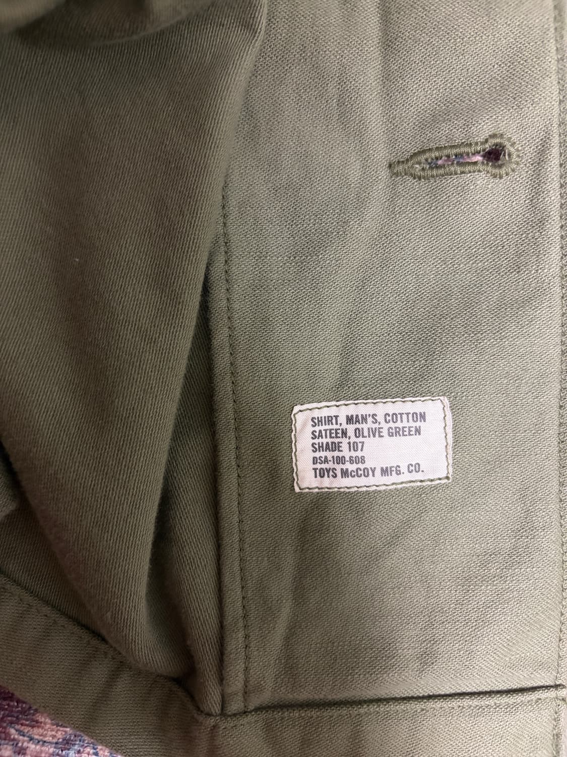 토이즈맥코이 사틴 OG 107 셔츠 상품이미지4