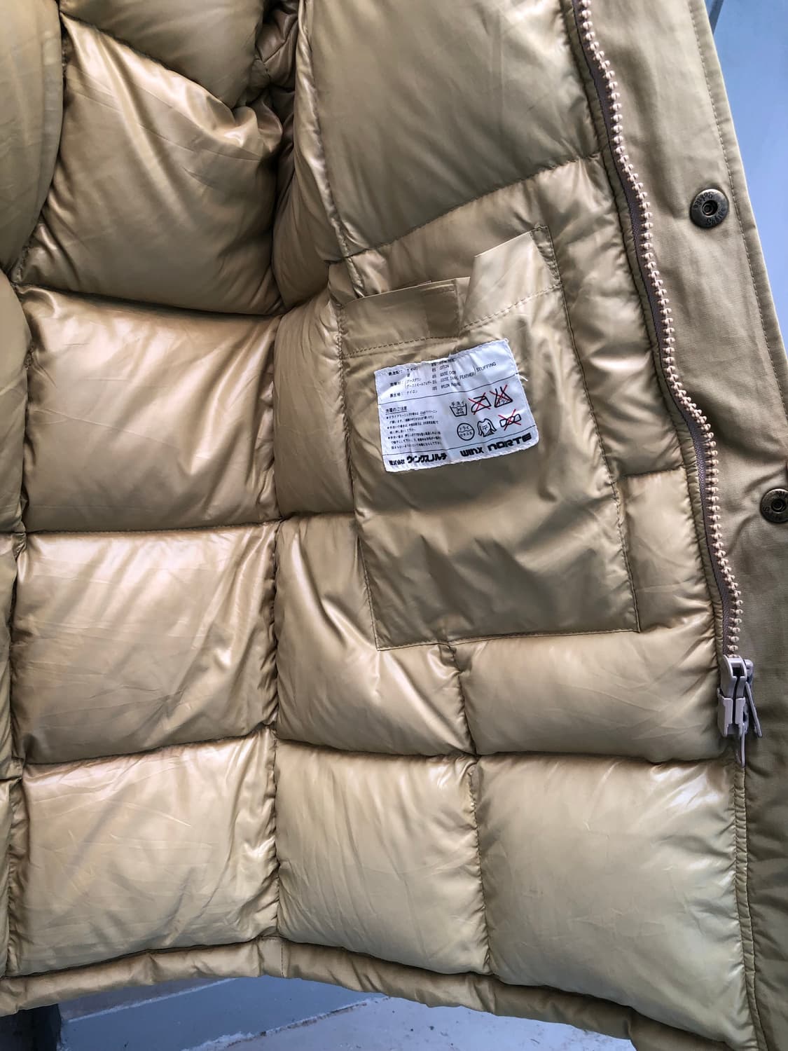 vintage long padding 상품이미지6