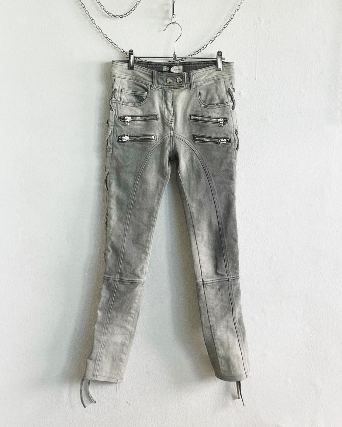 new* 페이스커넥션 데카르넹 사이드 본디지 바이커데님 상품이미지6