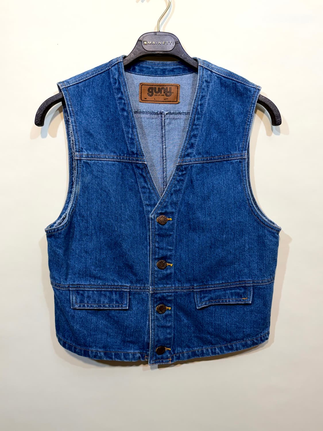 guny 데님 베스트 (Made In Japan) 상품이미지1