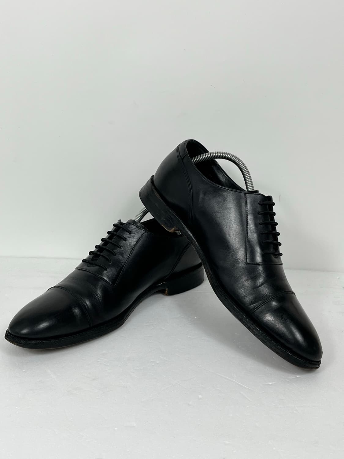 265) 로크(Loake) 처칠 블랙 캡토 옥스퍼드 슈즈 상품이미지5