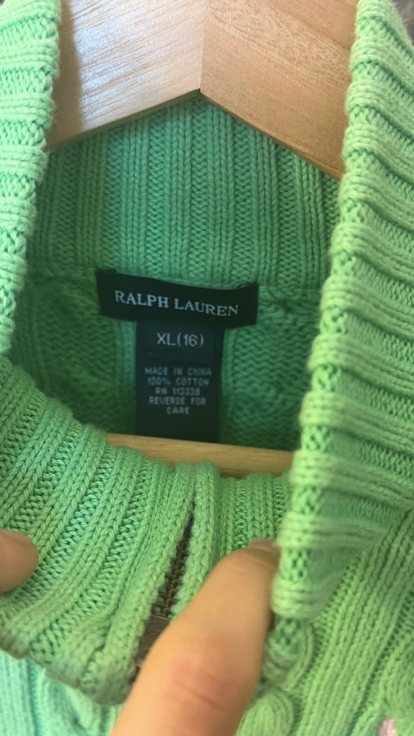 폴로랄프로렌 연두색 44마른55 정품  상품이미지2