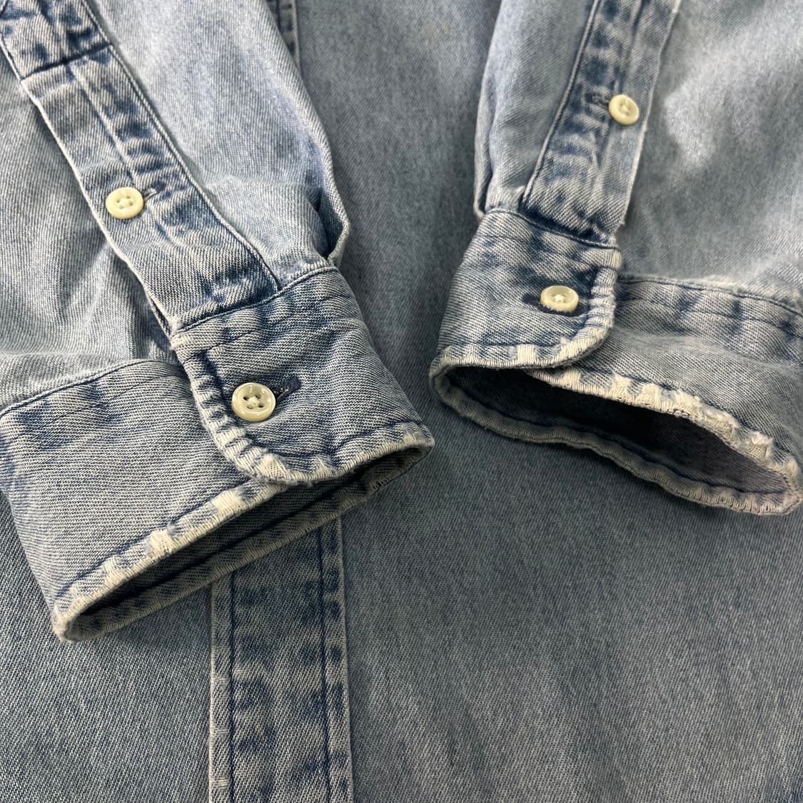 110 폴로랄프로렌 스몰포니 데님 셔츠 상품이미지7