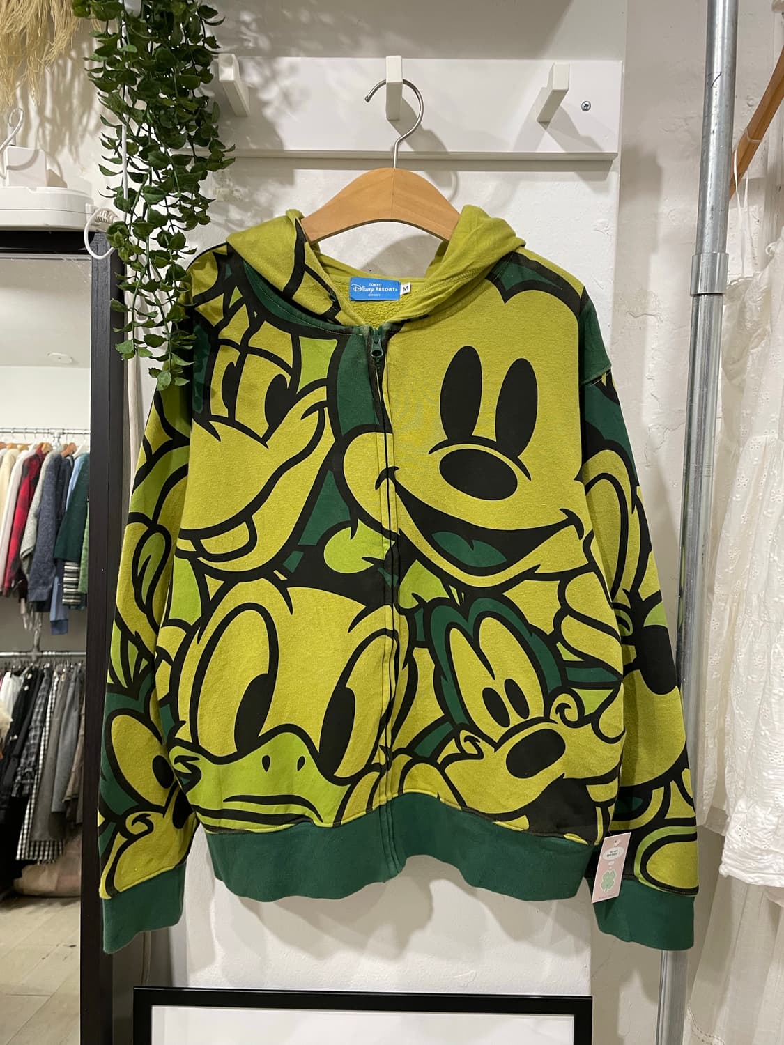 disney pattern hoodie zip-up 상품이미지7