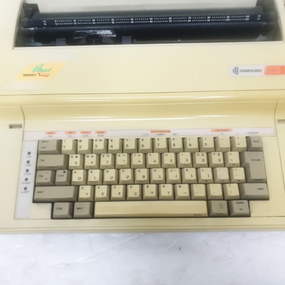삼성 하이터치 한영 전동 타자기 TQ-120 상품이미지2