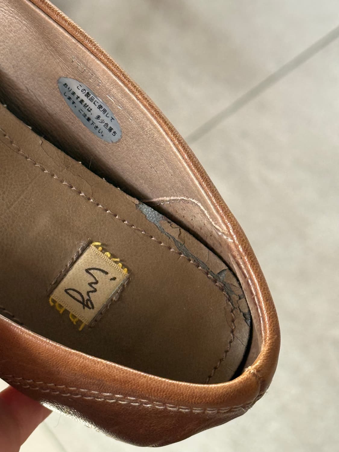 일본빈티지 ing 브라운 플랫슈즈 단화 메리제인  상품이미지7