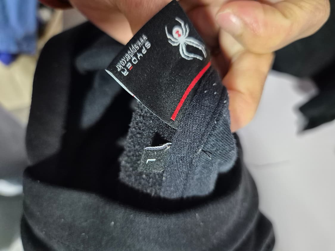 스파이더 블랙 후드티 상품이미지8