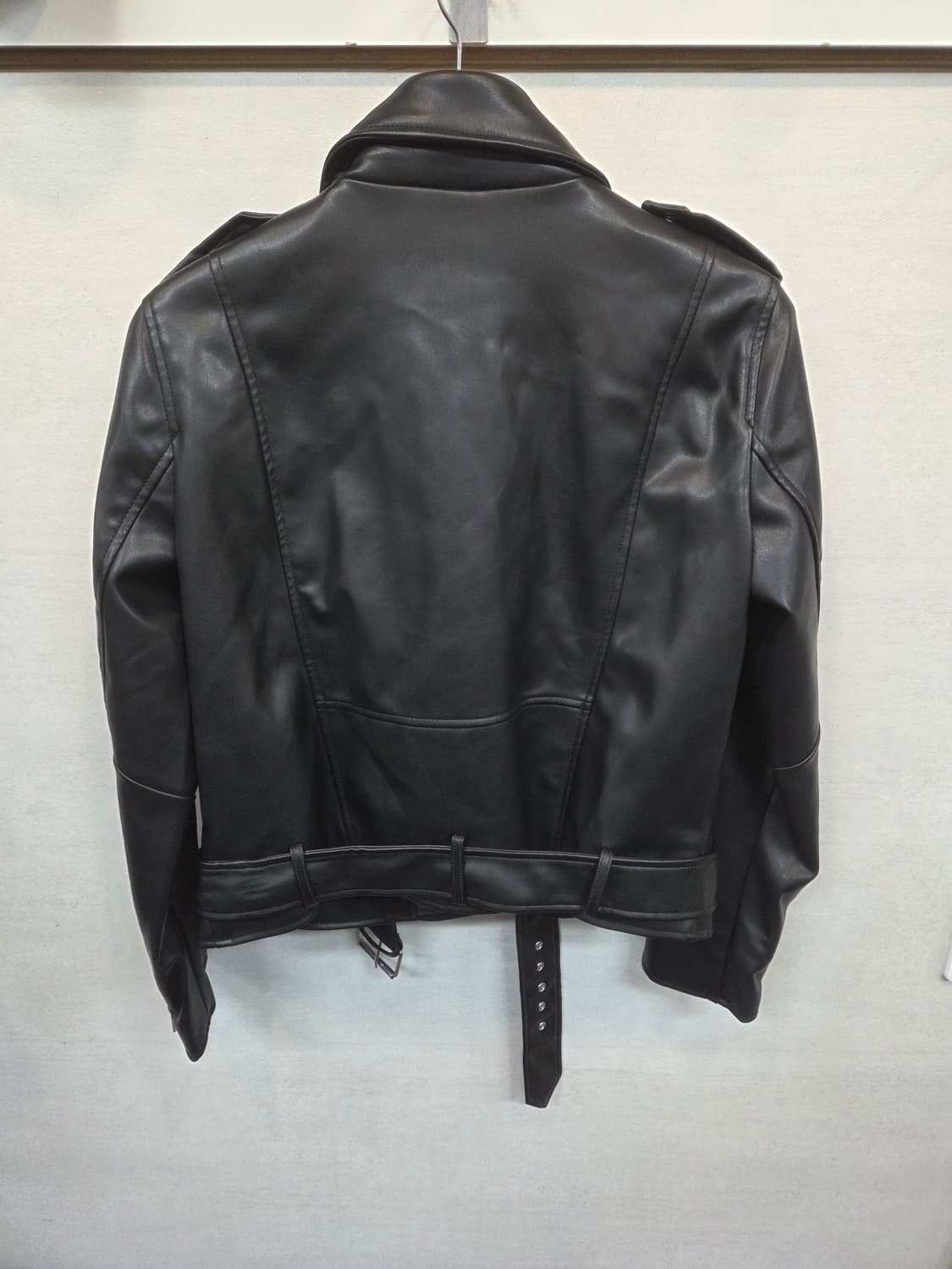 자라 여성 페이크 레더 라이더 자켓 xl 상품이미지2