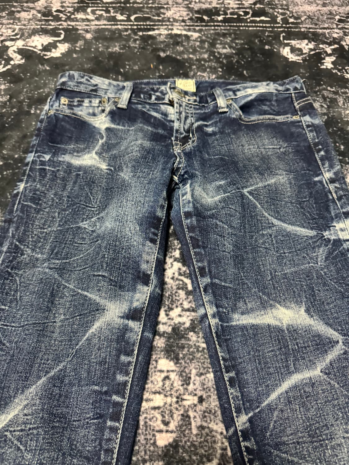Moussy Washing Design Denim Jeans 상품이미지2