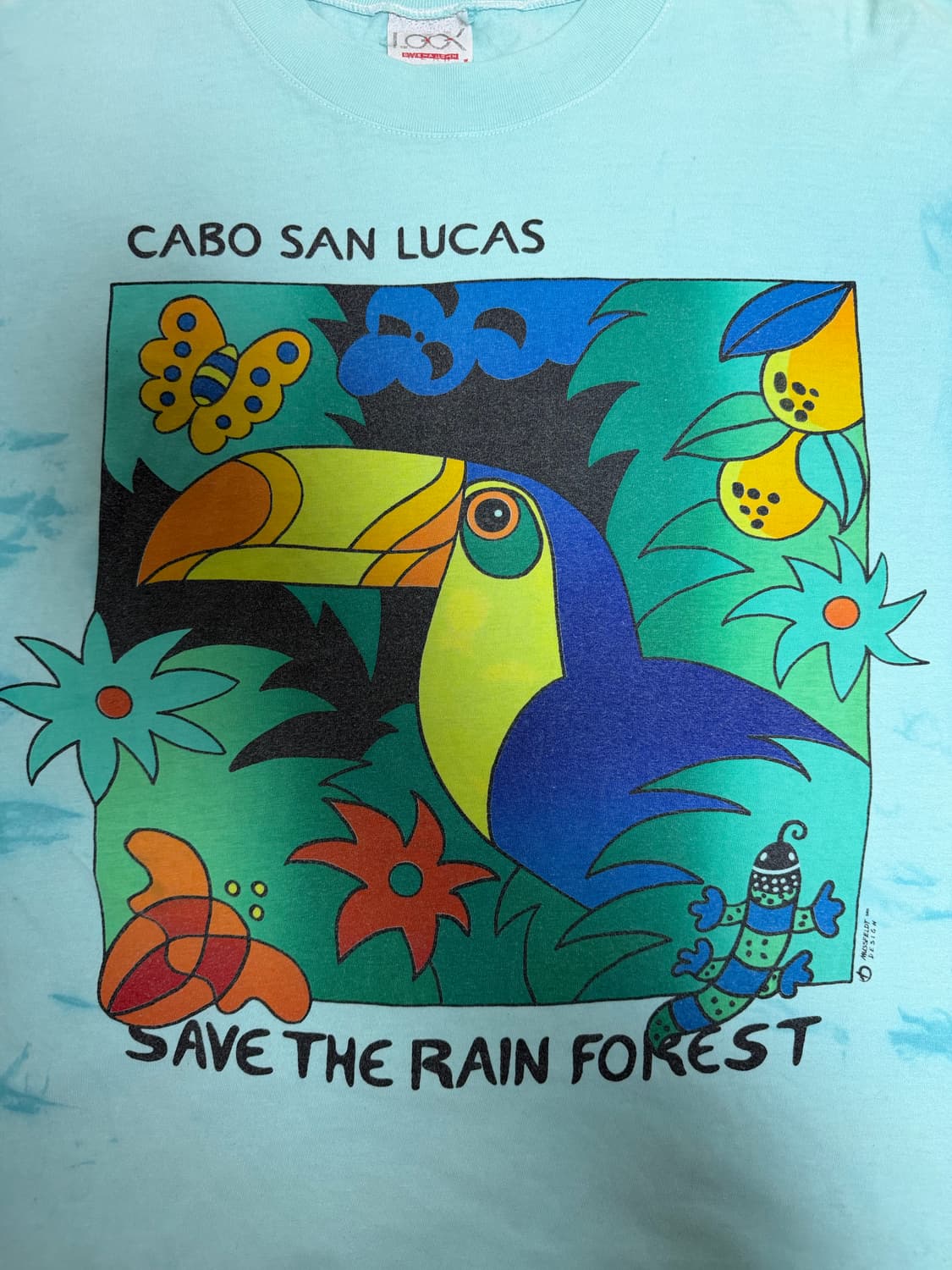 XL) 카보산루카스 Save the Rain Forest 티셔츠 상품이미지2