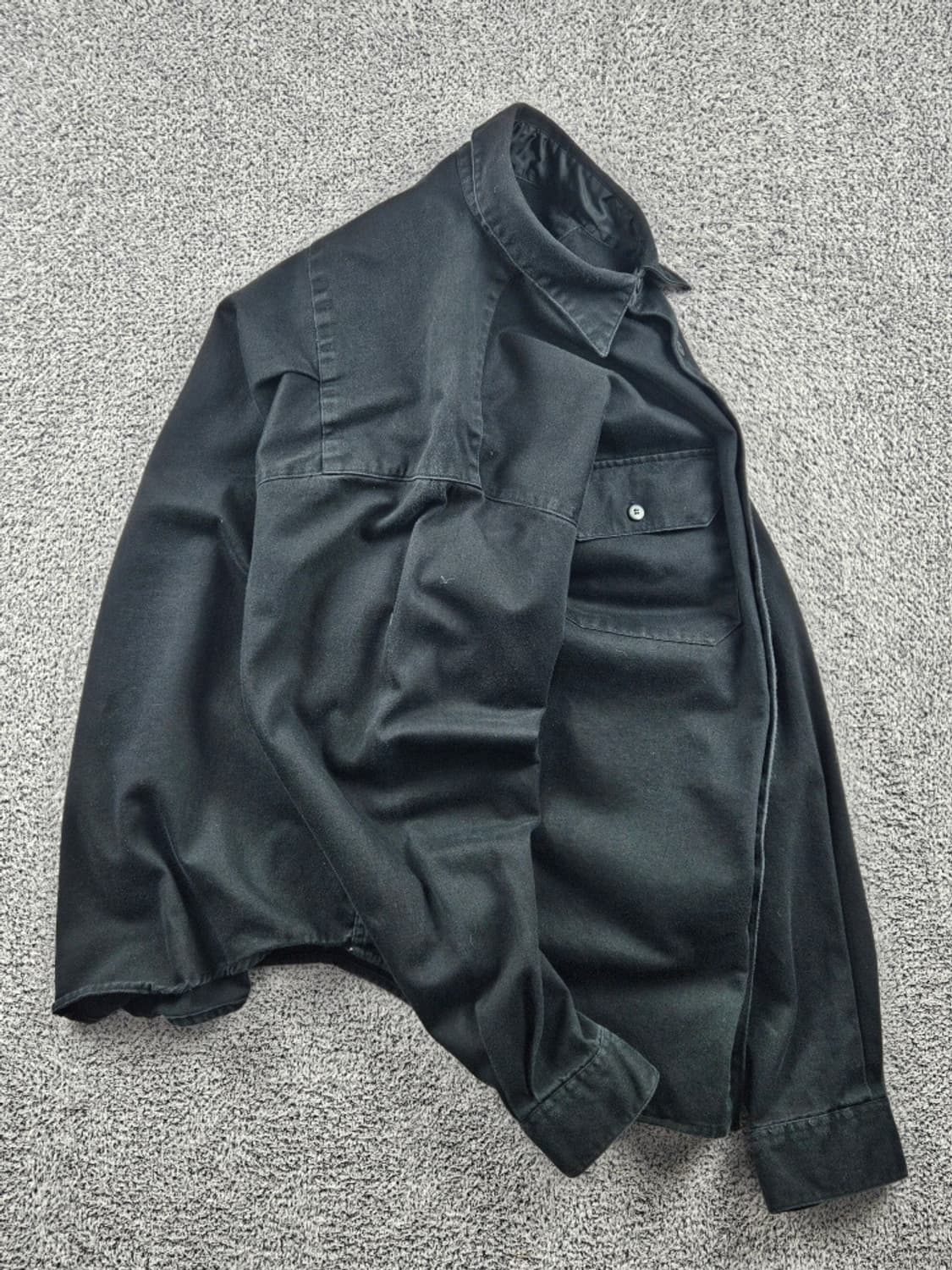 할리 데이비슨 포켓 베이직 코튼 바이커 셔츠 ( L ) / 10716 상품이미지4