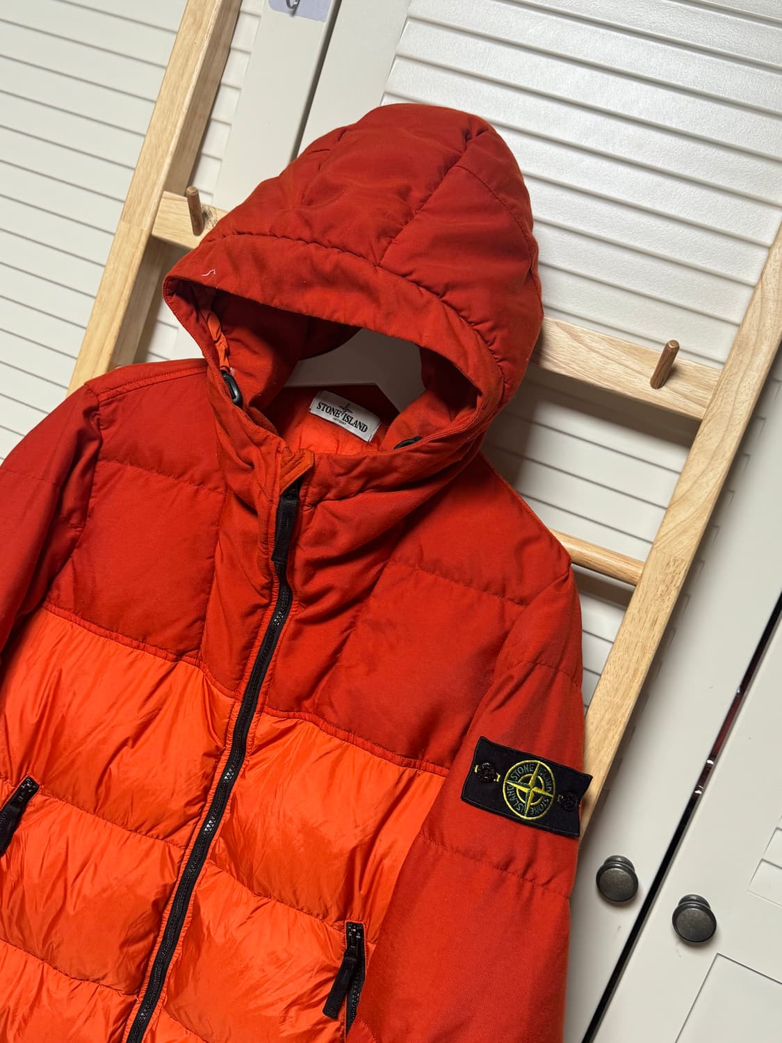 스톤아일랜드 가먼트 크링클립스 다운 패딩 상품이미지2