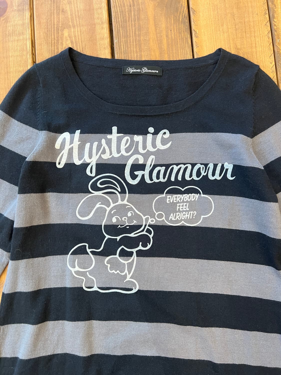 히스테릭글래머 버니 스트라이프 롱슬리브 상품이미지7