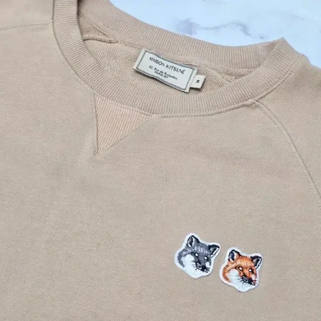 메종키츠네 더블 폭스 맨투맨95 상품이미지2