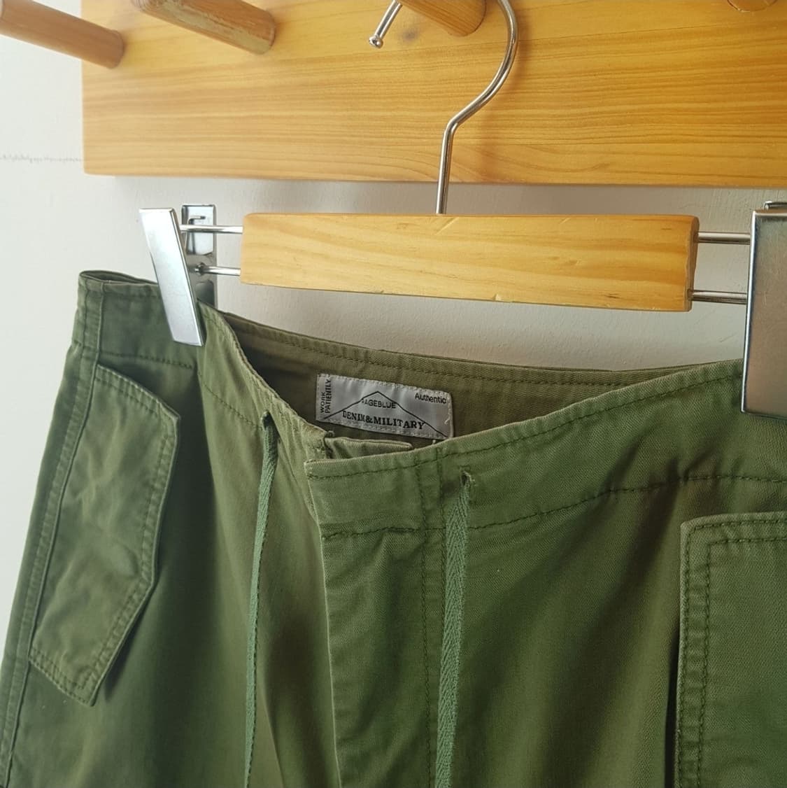 레이지블루 와이드 카고팬츠 상품이미지5