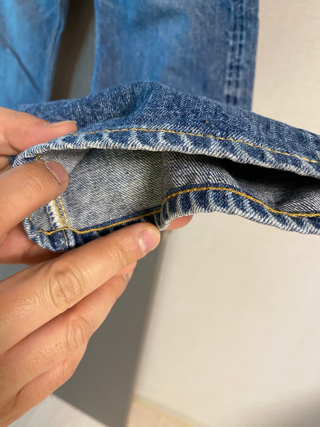 오어슬로우 데님 팬츠 105 중청 orslow 상품이미지6