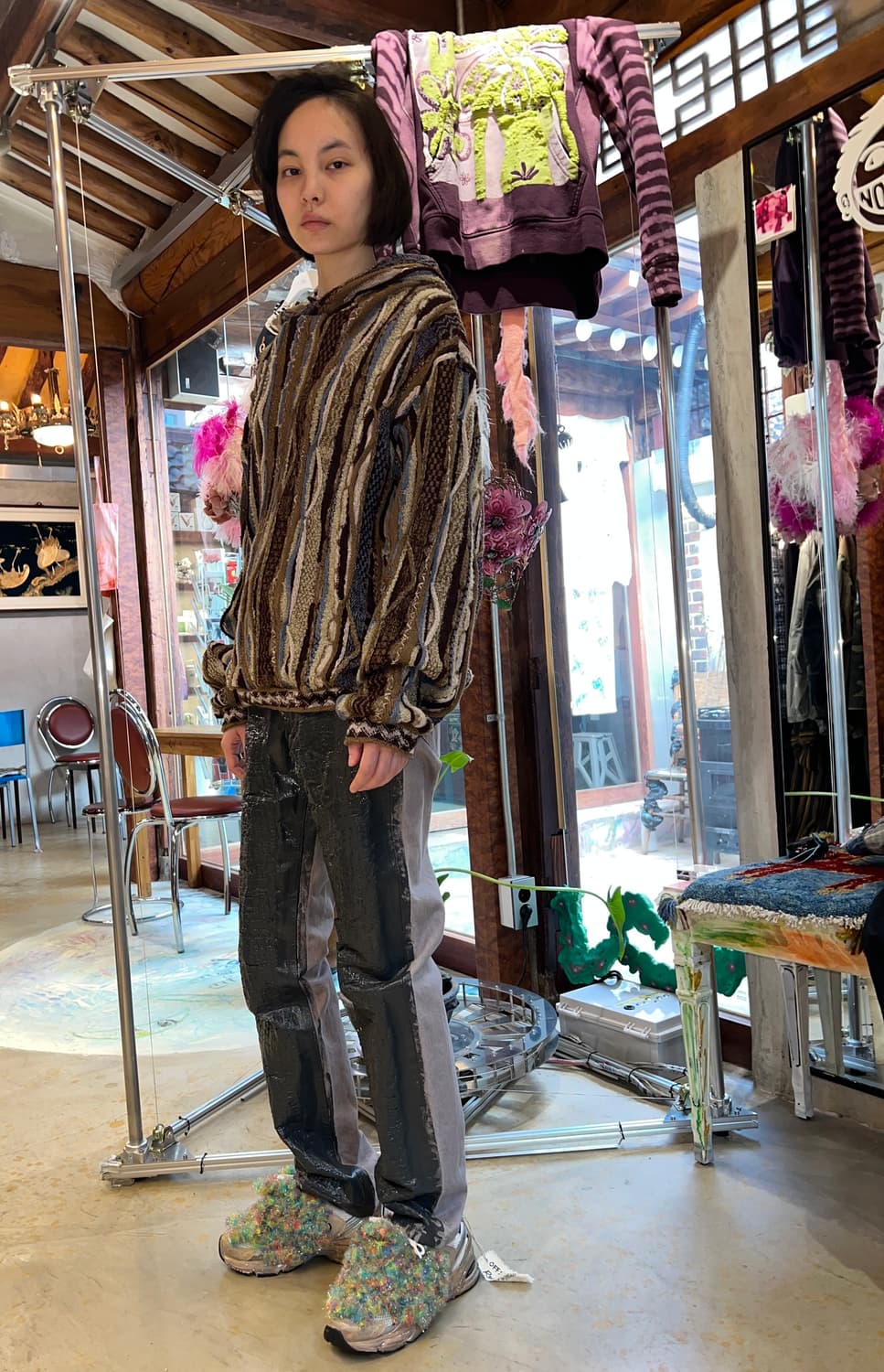 Kapital 7g 가우디 후드 스웨터 상품이미지6