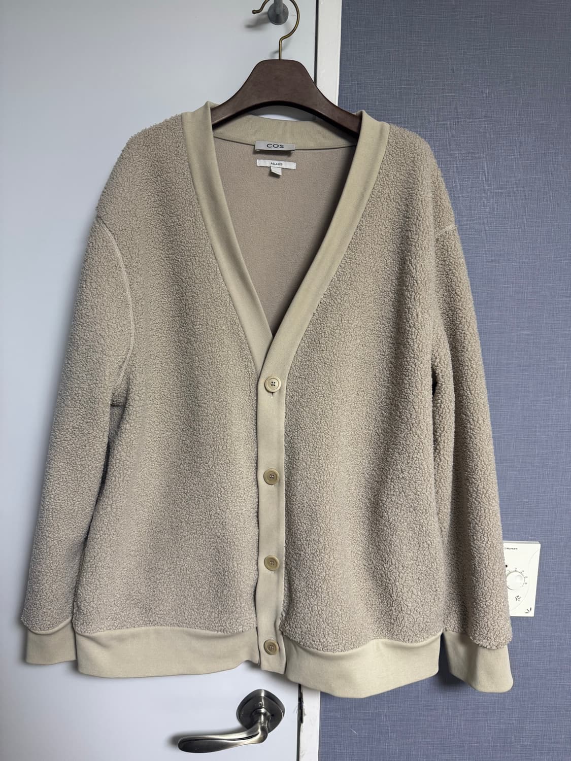 COS 플리스 가디건 XL 상품이미지1
