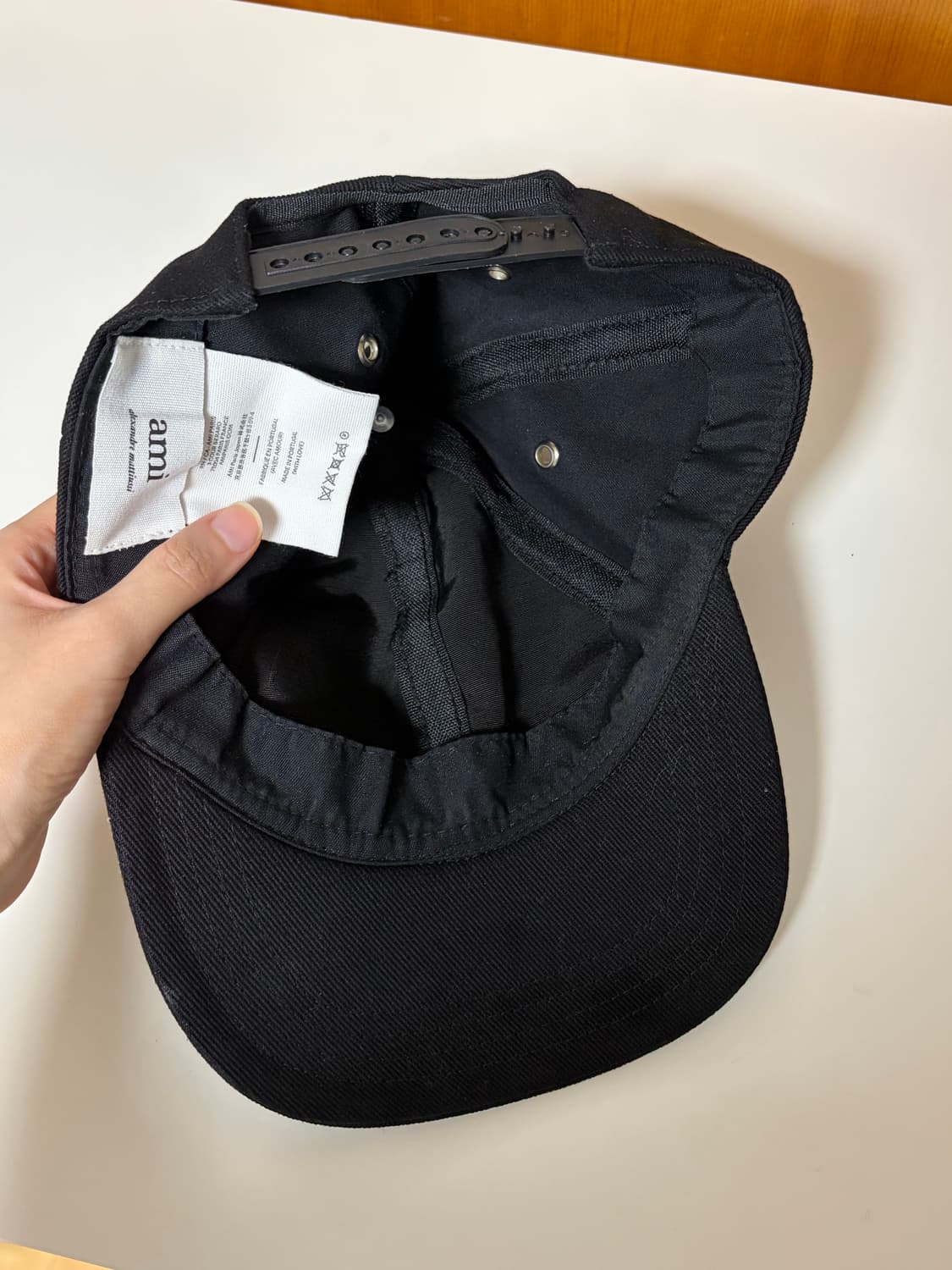 아미 하트로고 스냅백  상품이미지2