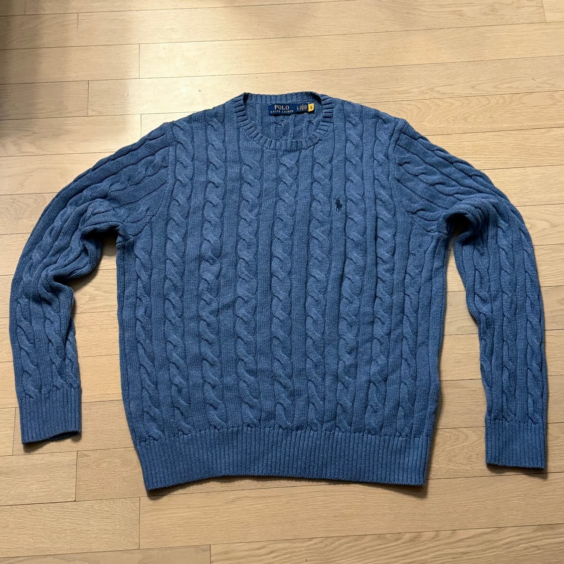 폴로 랄프로렌 케이블 니트 코튼 스웨터 상품이미지3