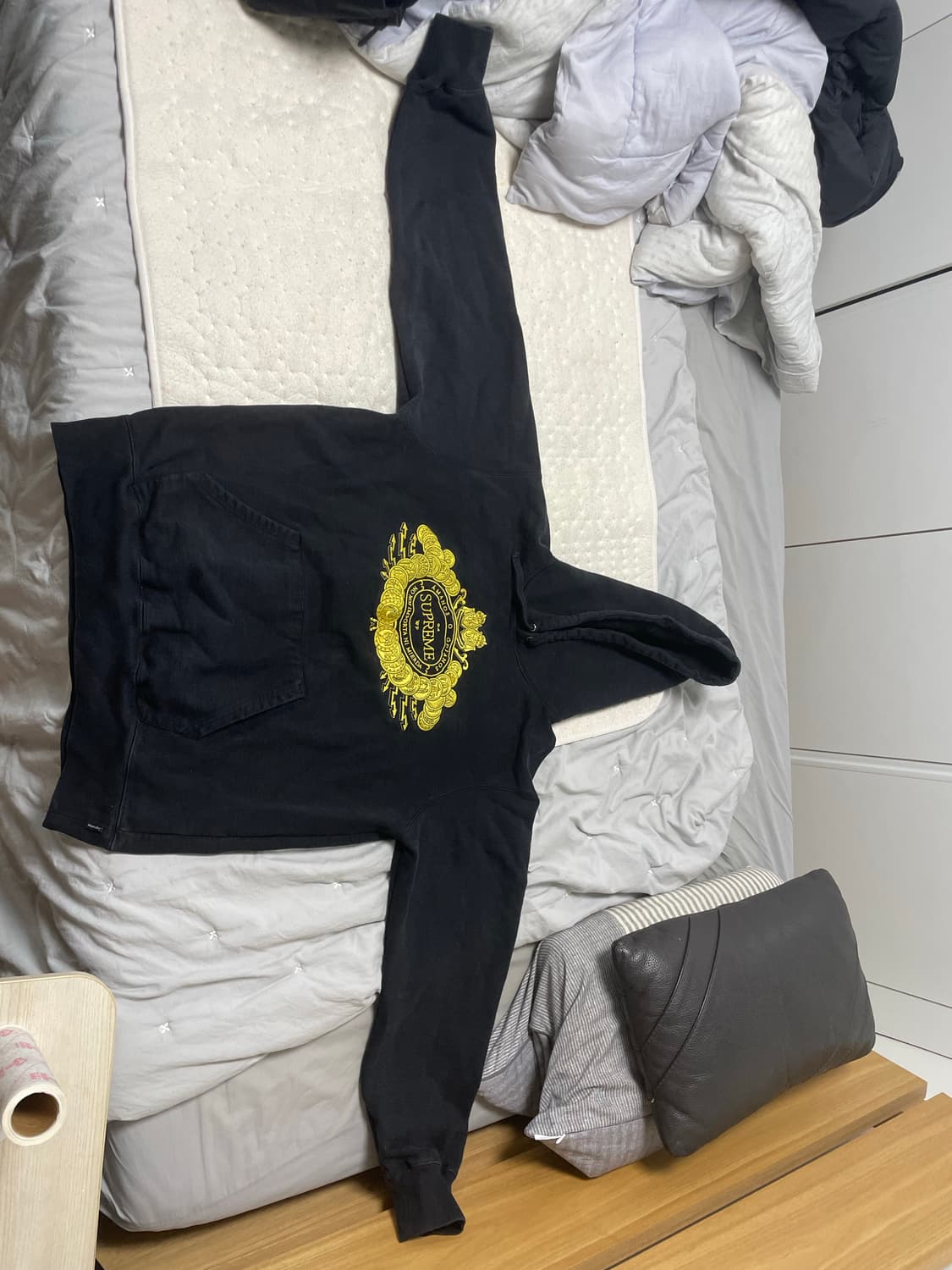 supreme love or hate hoodie size large 상품이미지2