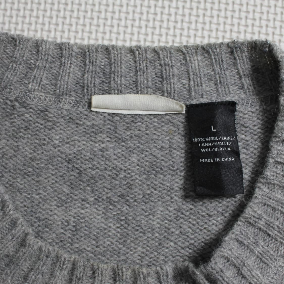 90's Polo 폴로 진스 랄프로렌 울 로고 니트 상품이미지4