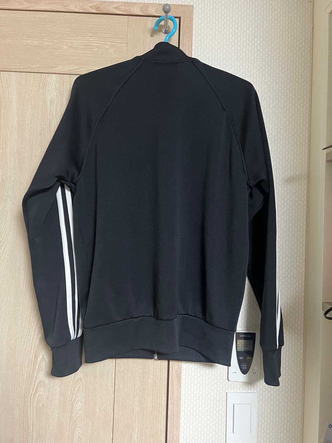 아디다스 슈퍼스타 져지 트랙탑 블랙 상품이미지2