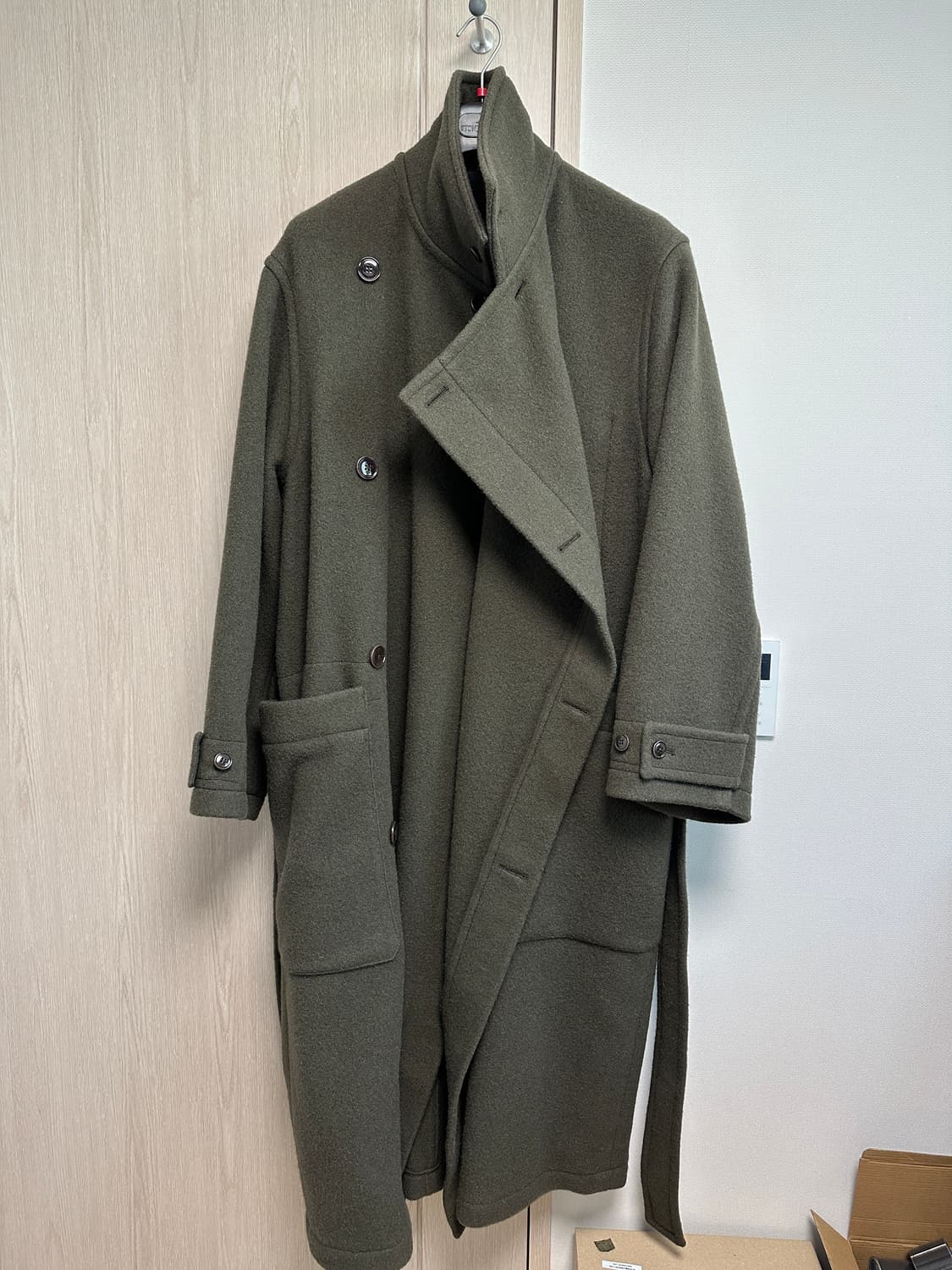 (M) 르메르 랩코트 퓨터 그린 상품이미지2