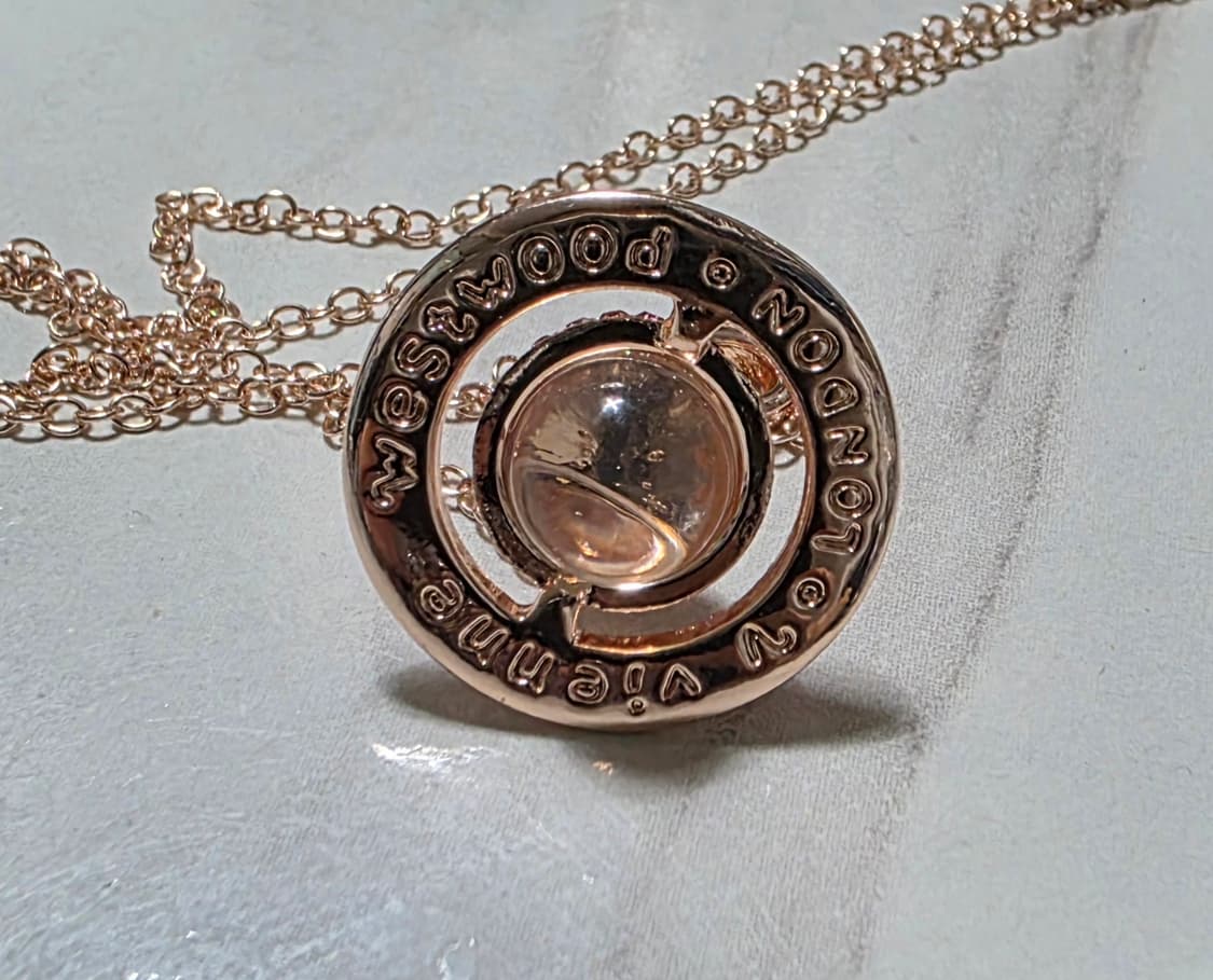 비비안웨스트우드 orb 목걸이 상품이미지2