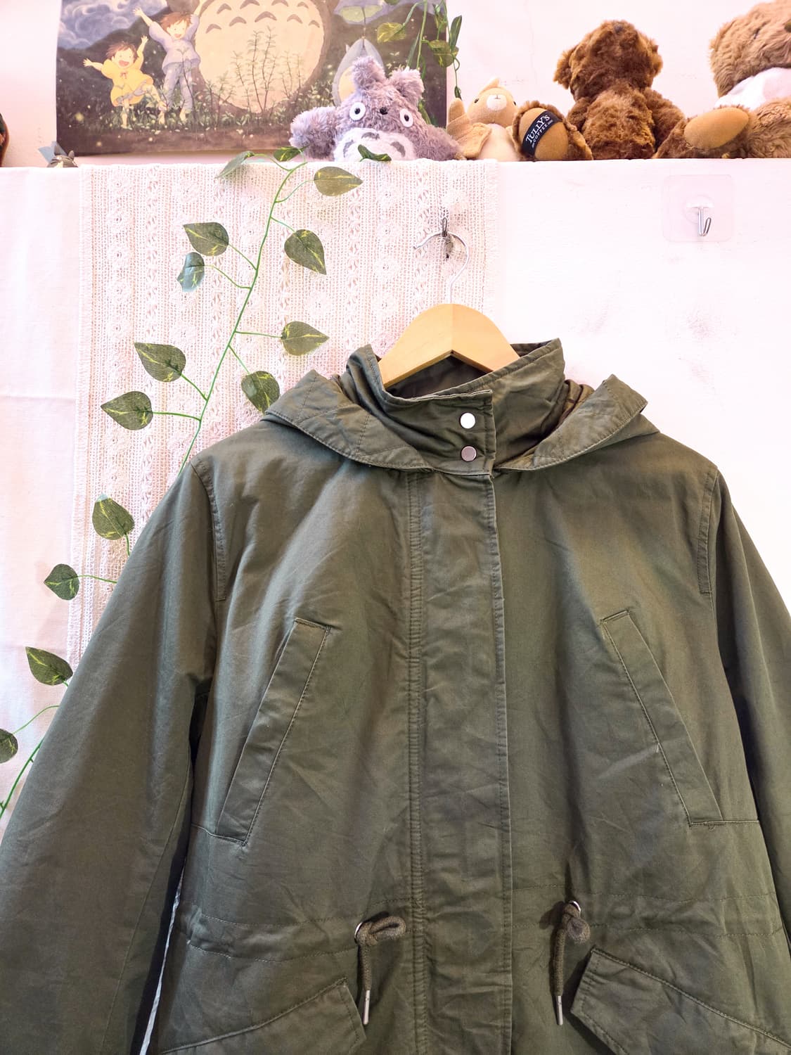 누빔 안감 오버핏 야상 상품이미지2