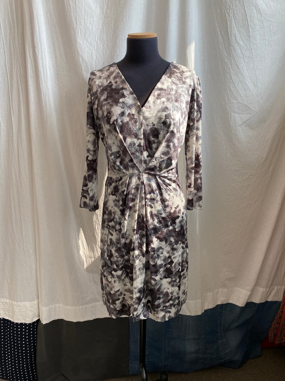 BOU JELOUD 퍼플패턴7부원피스(M) 상품이미지1