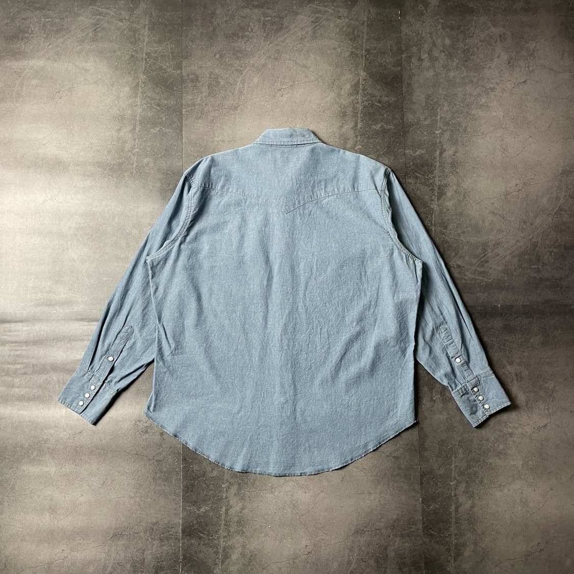 WRANGLER 랭글러 빈티지 웨스턴 데님 코튼셔츠 A00484 상품이미지6