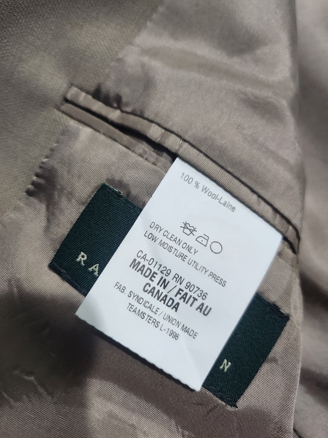 로렌 랄프로렌 베이지 클래식 블레이저 자켓 L 상품이미지5