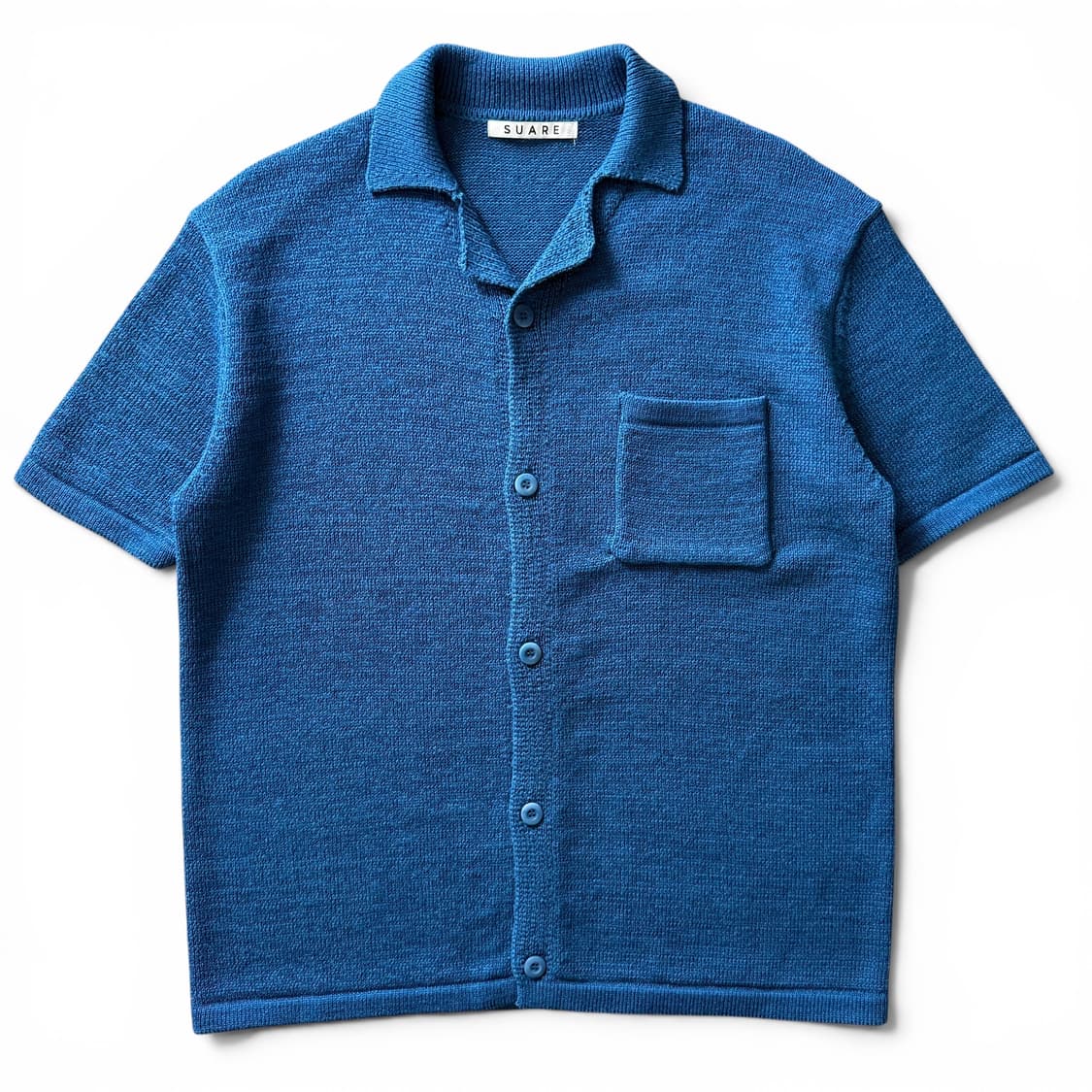 SUARE Deep Sea Blue Knit Shirt 상품이미지1
