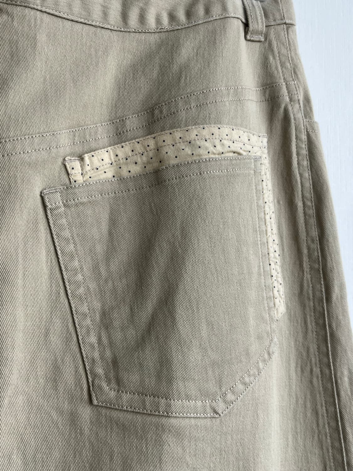 Sarah brand 베이지 데님 스커트 상품이미지5