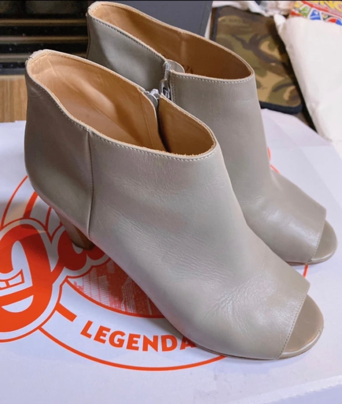 메종 마르지엘라 토오픈 앵글부츠 부티 신발 37 1/2 상품이미지1