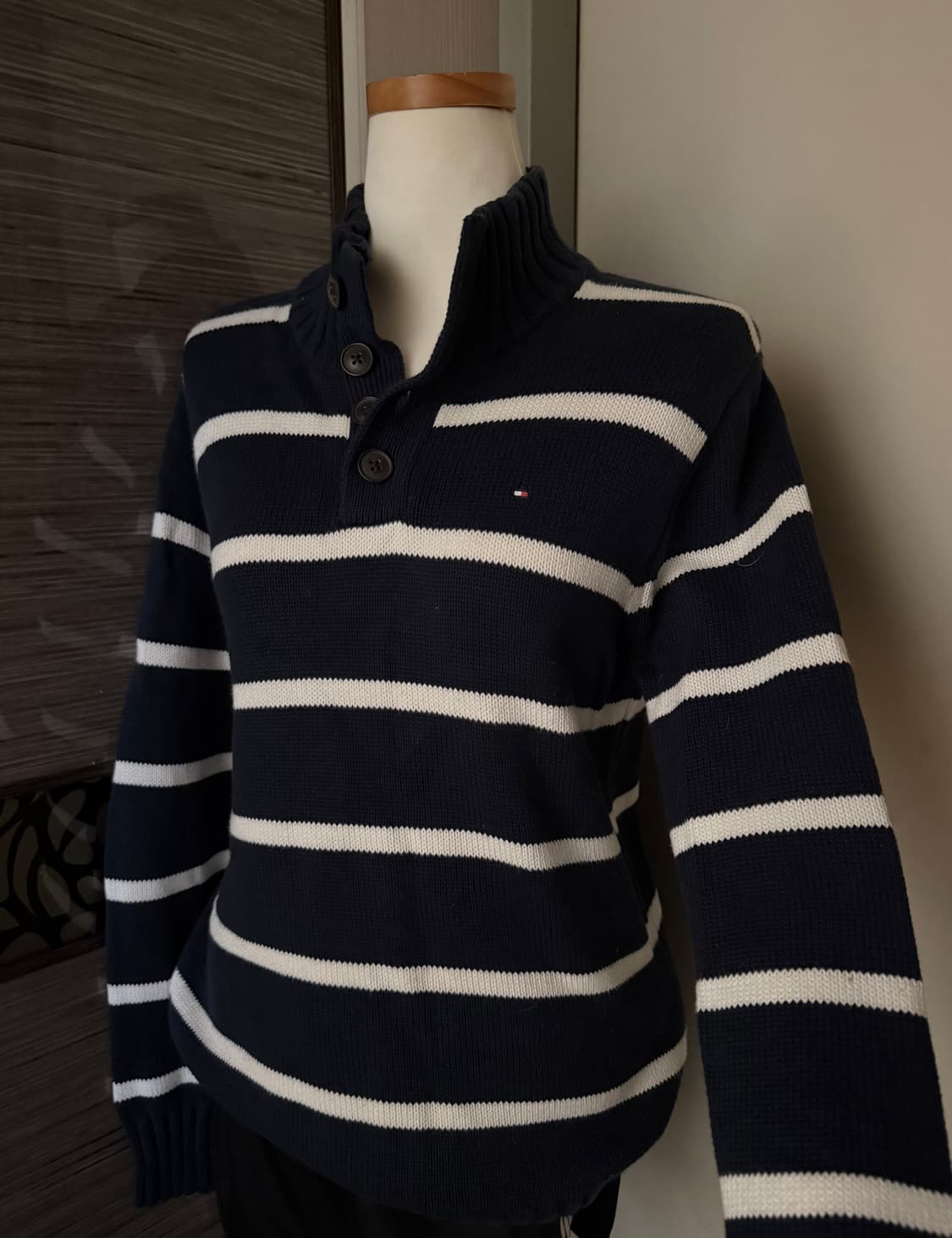 타미힐피거 헨리넥 니트 상품이미지1