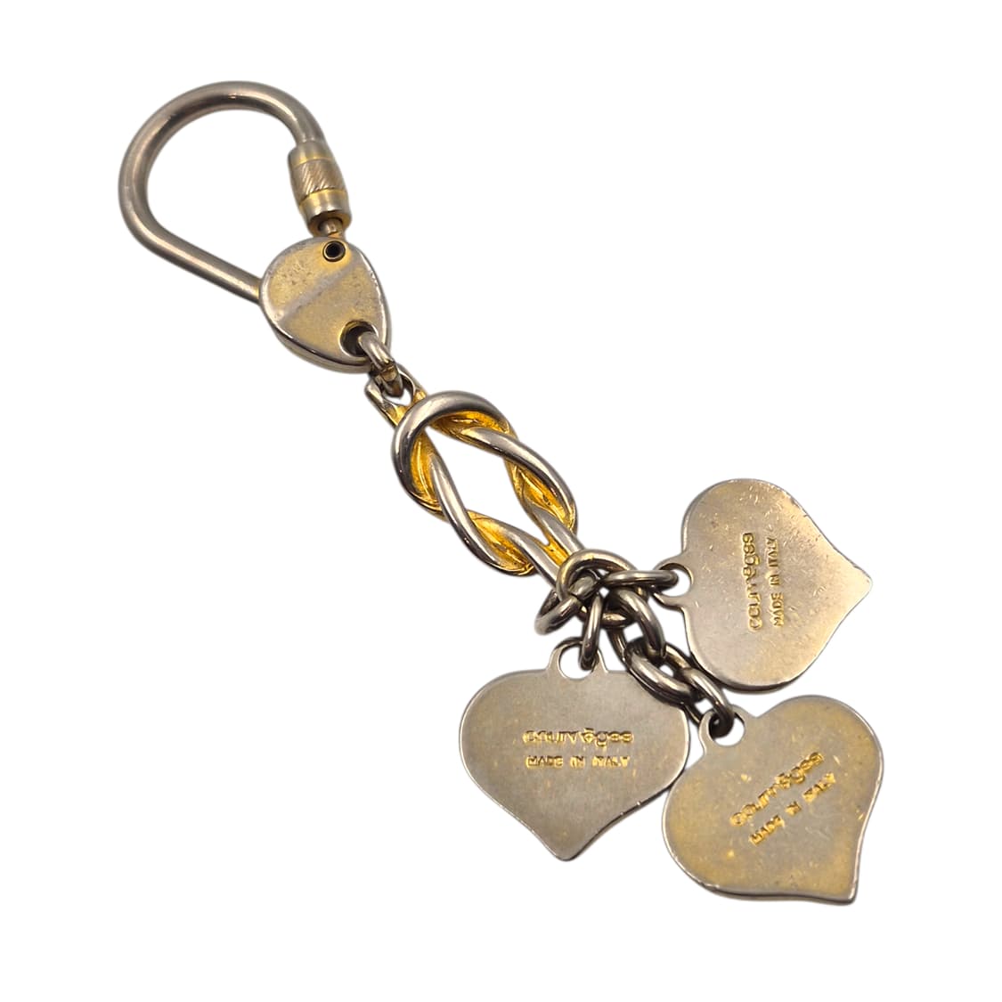 90s 꾸레쥬 하트 에나멜 레이어드 키링 상품이미지5