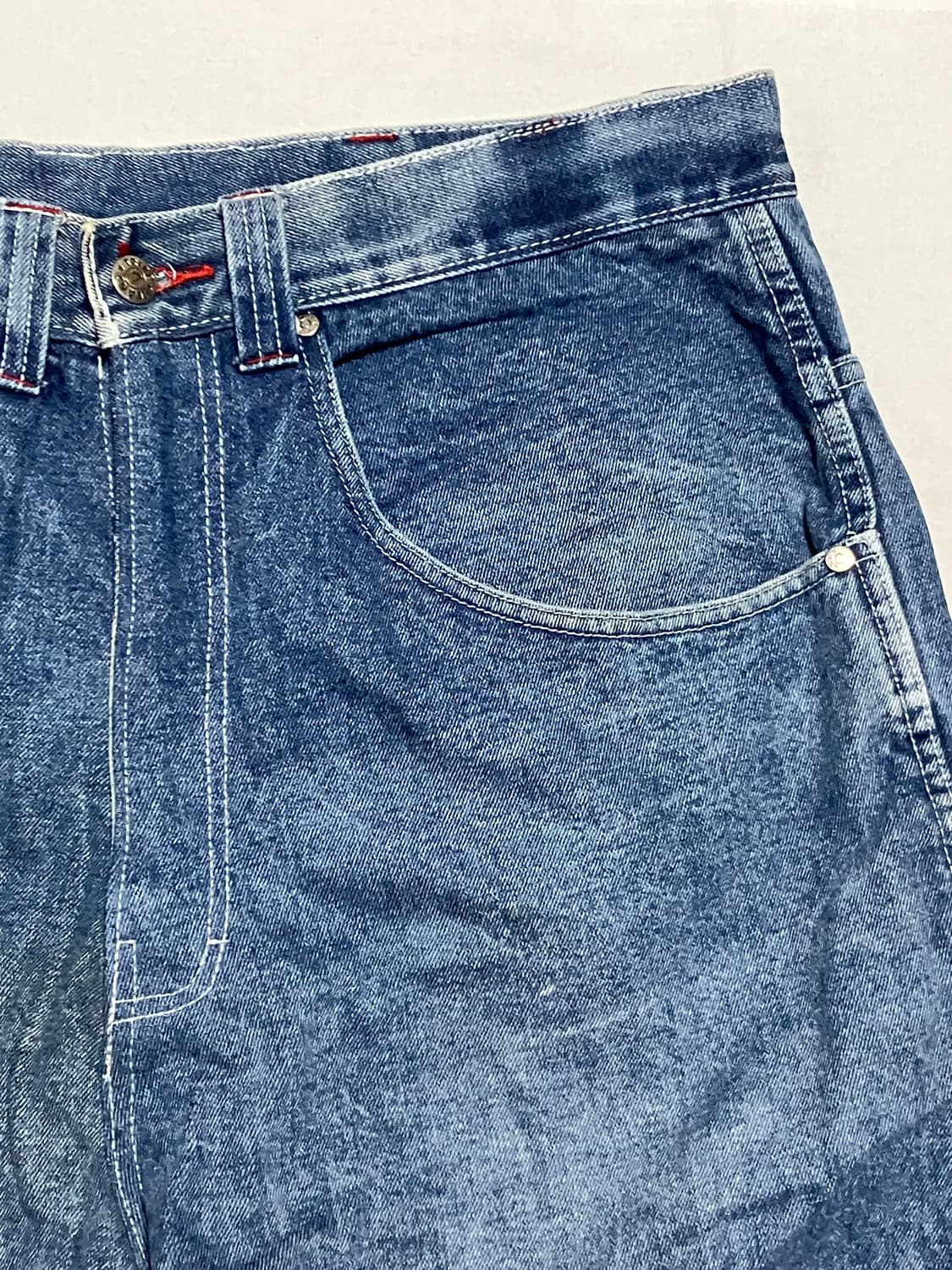 Tribe jeans 슈퍼 배기 와이드 데님 카펜터 팬츠 상품이미지7