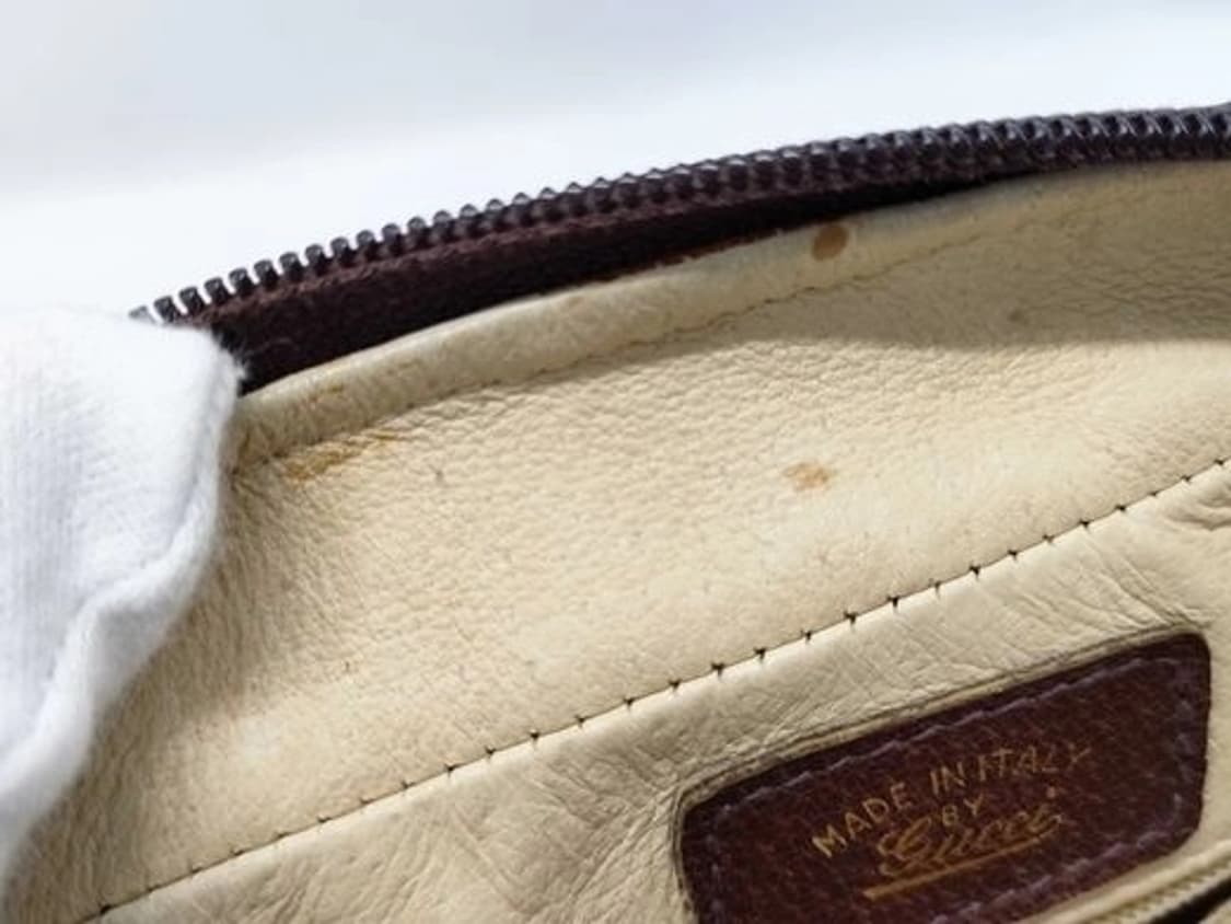 [예약판매] 구찌(GUCCI) 빈티지 미니멀 쉐리 PVC 숄더백 상품이미지6