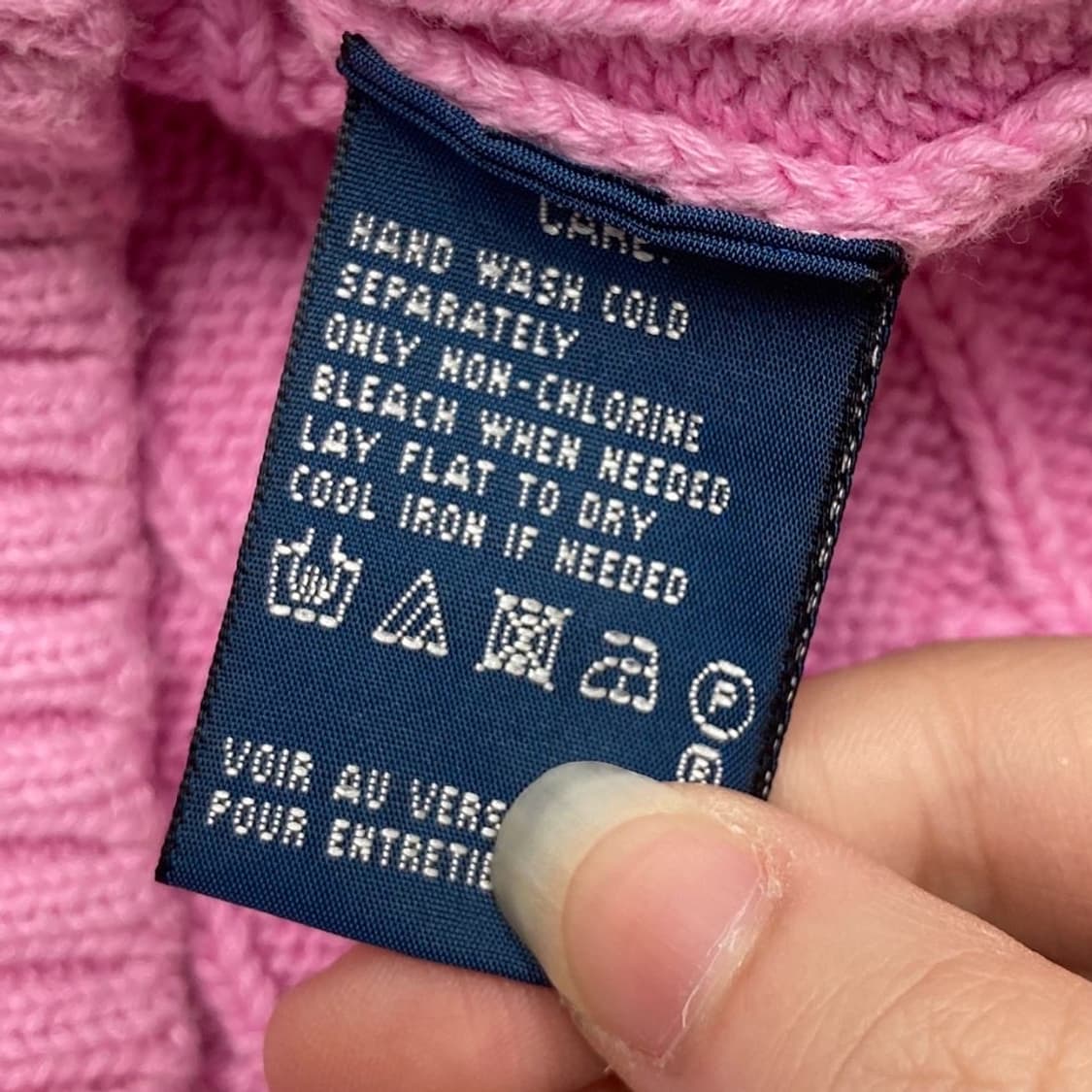 Polo 폴로 랄프로렌 로고 코튼 꽈배기 니트 상품이미지5