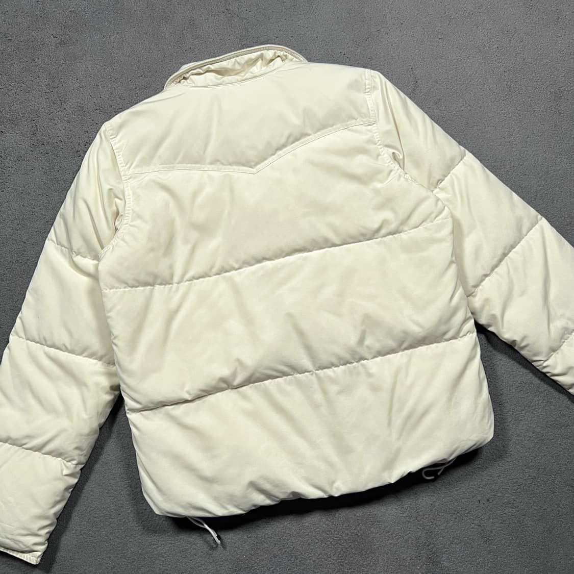 폴로 아이보리 웨스턴 패딩 자켓 상품이미지4